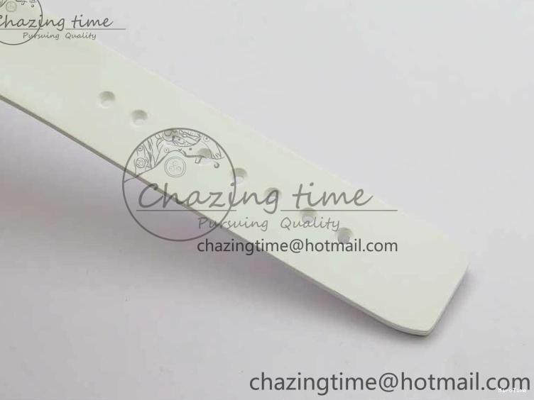 MiroTime 0123 Submariner Phantomlab Transparent KZF Best Edition Blue Fruit Dial on White Rubber Strap VR Classic 2563